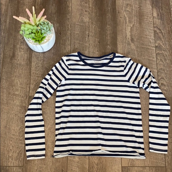 Madewell Tops - Madewell Northside Stripe long sleeve tee XS C17